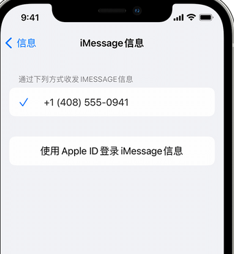 新青apple维修iPhone上无法正常发送iMessage信息 