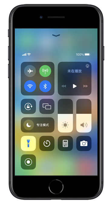 新青苹果14维修分享苹果iPhone 14 Pro手电筒开启方法 